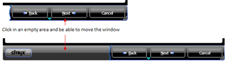 Allows the user to drag a window by click+drag in an empty area