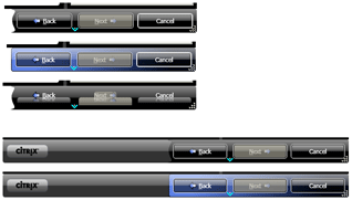 Dynamic footer styles